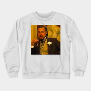 Leonardo DiCaprio Laughing Crewneck Sweatshirt